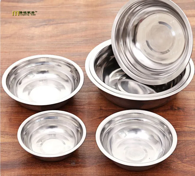 1 шт. миска из нержавеющей стали для супа туреенс торт хлеб салат миксер салатная