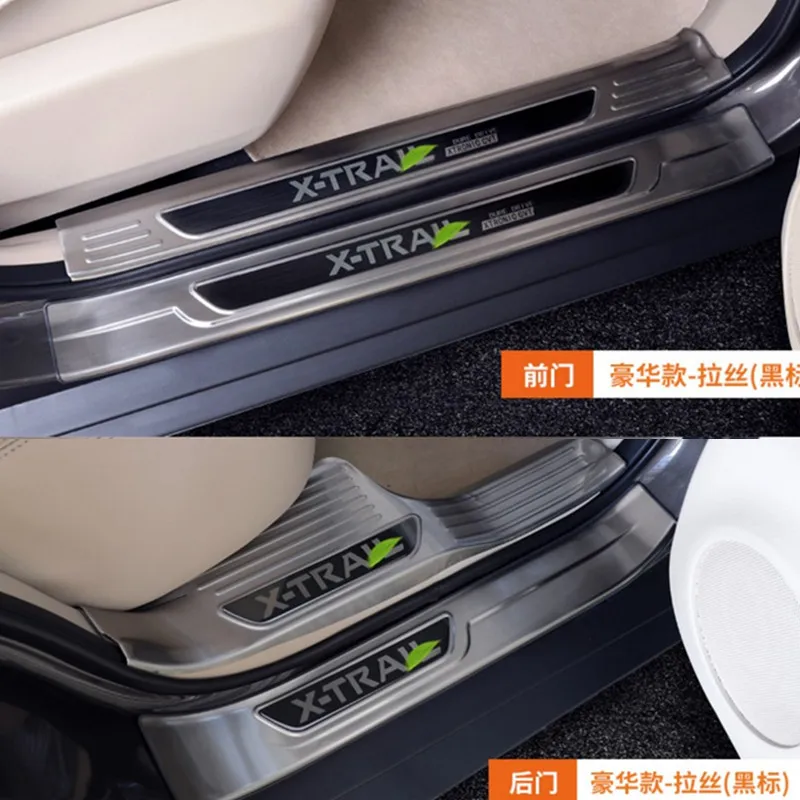 Высокое качество Нержавеющая сталь порог дверь порога двери пластины для Nissan X