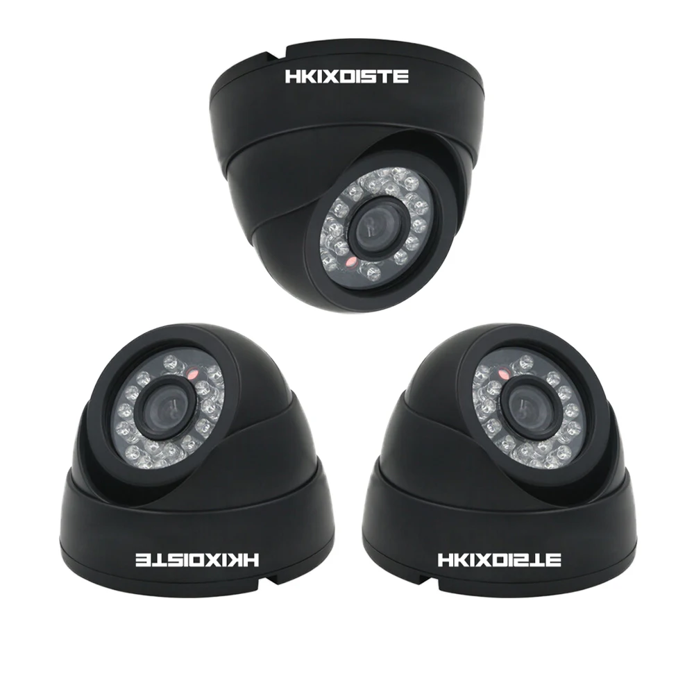 

HKIXDISTE AHD CCTV Camera CCD IR Cut Filter Microcrystalline IR Leds 1MP/1.3MP 2MP AHD Camera 720P 1080P Dome Security Camera
