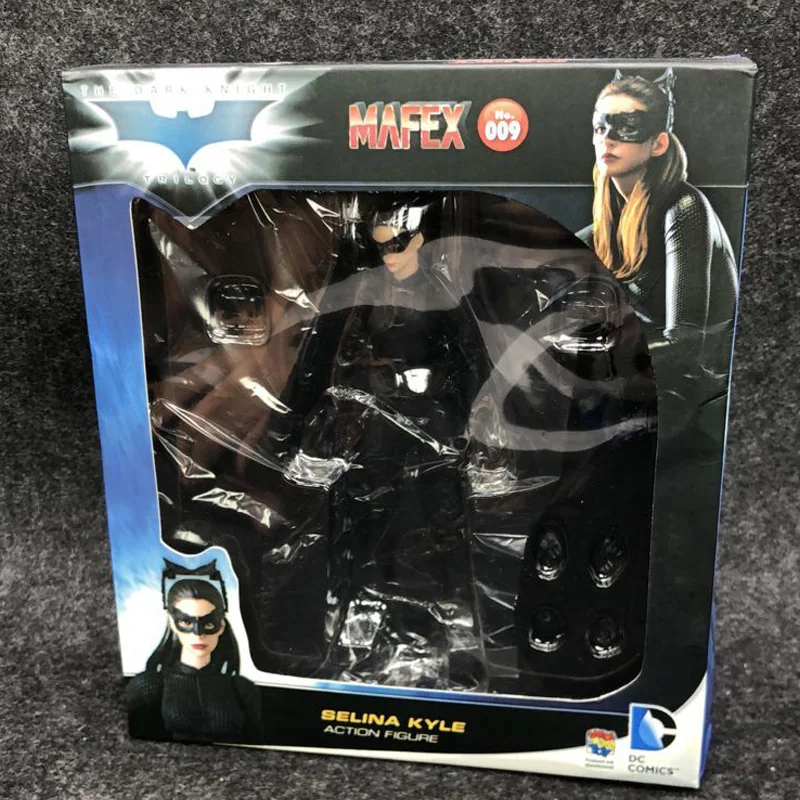 Экшн-фигурка из ПВХ MAFEX 009 SELINA Кайл темная ночь Бэтмен Коллекционная модель