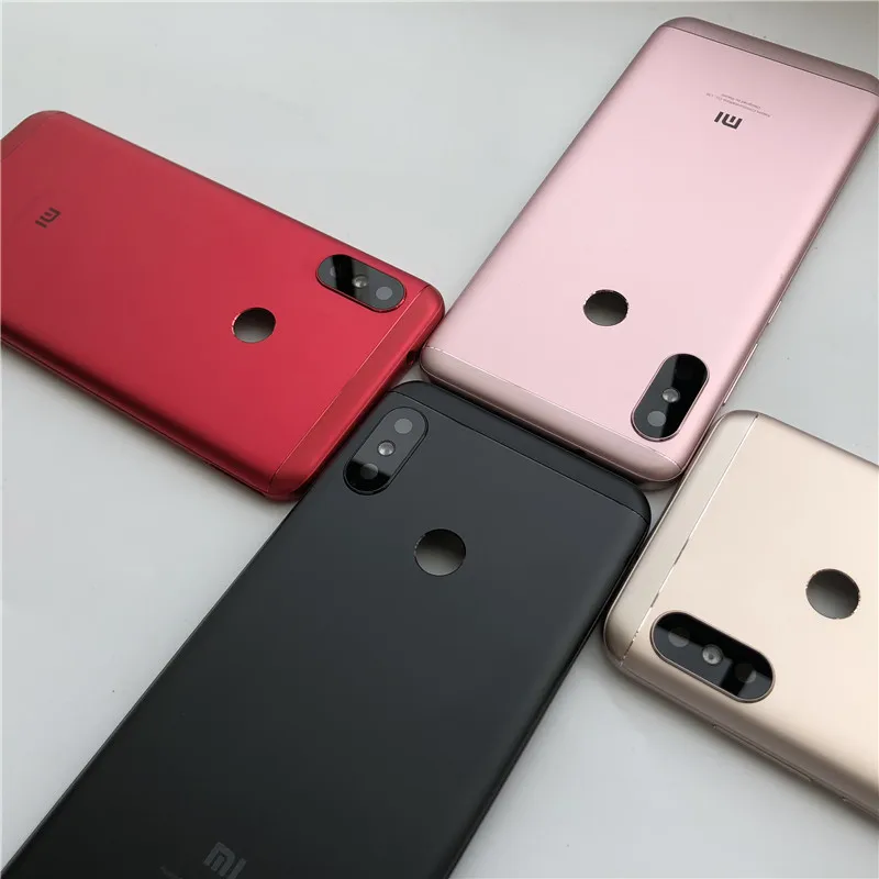 Новые запасные части для Xiaomi Redmi 6 Pro задняя крышка аккумулятора боковые кнопки