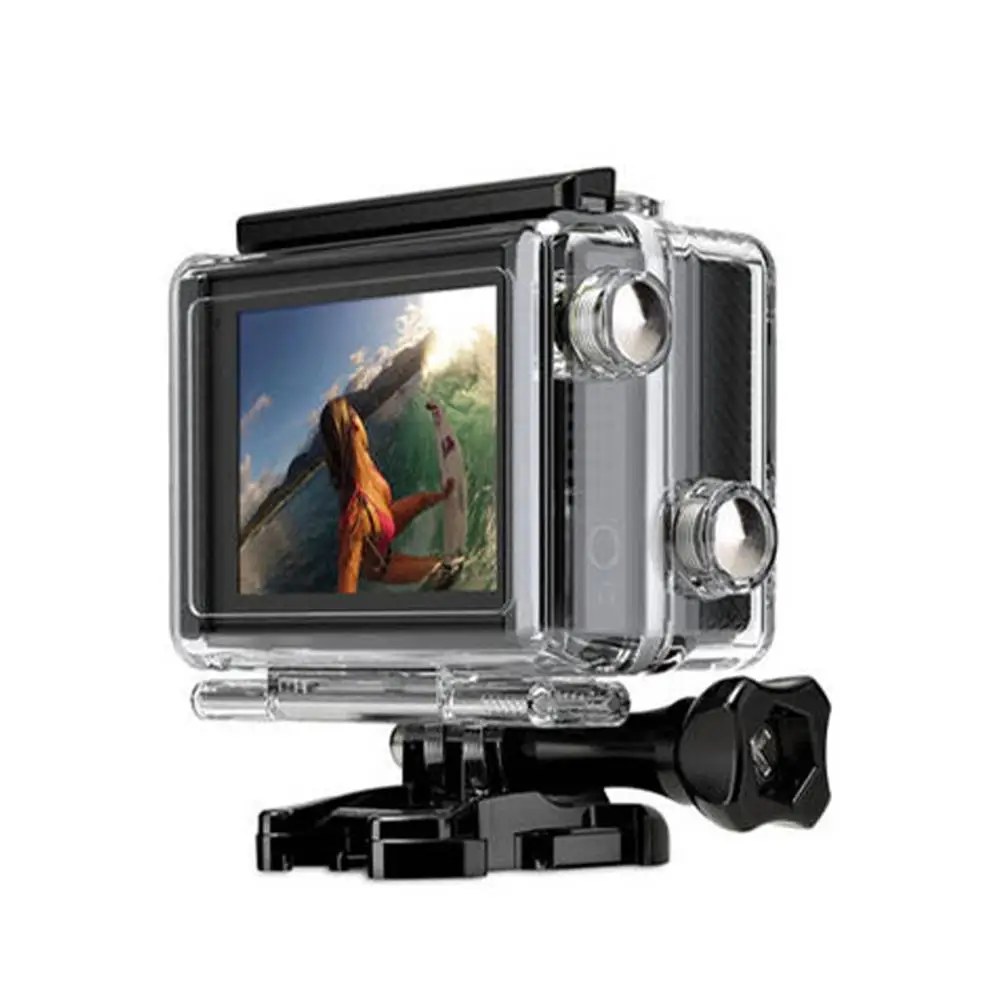 Для GoPro BacPac ЖК-дисплей монитор для Gopro Hero 3+ 4 Bacpac ЖК-экран+ чехол на заднюю дверь водонепроницаемый корпус крышка аксессуары