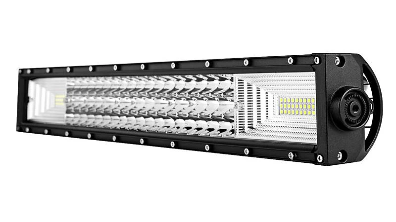 Oslamp 22 дюймов 3 ряда светодиодный свет бар Offroad светодиодный чипы Combo светодиодный рабочий свет 324 W автоматический режим прямая светодиодная полоска 4x4 4WD авто-Стайлинг