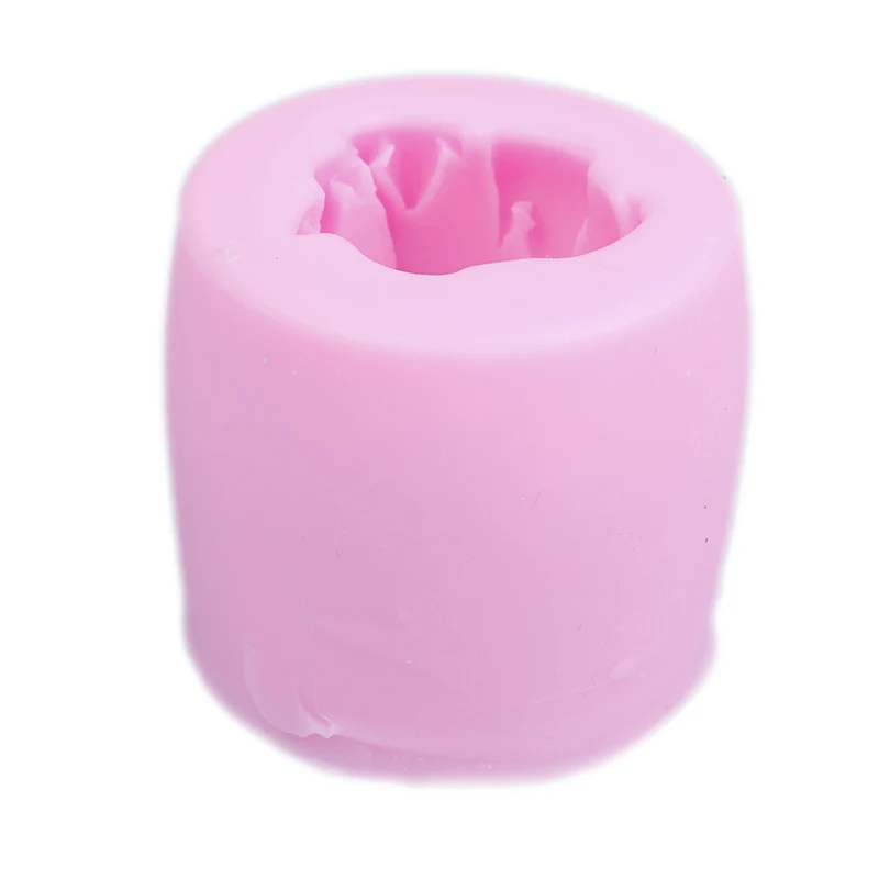Форма для мыла розы зернистая форма 3D помадки торта пищевой инструмент выпечки