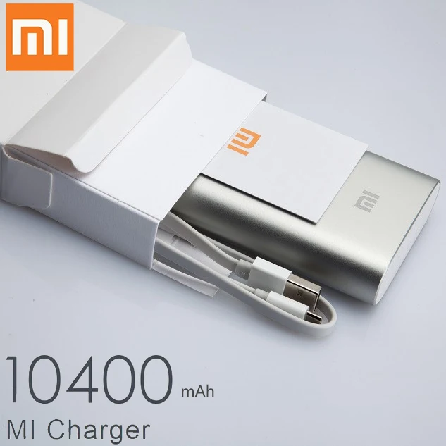 100% оригинал xiaomi power bank 10400 мАч внешний аккумулятор портативное мобильное зарядное