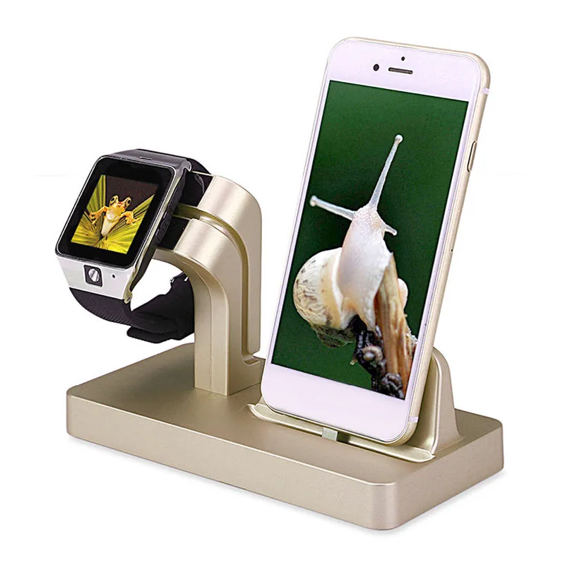2 в 1 зарядная подставка Usb зарядное устройство для Apple Watch IWatch Series 3 IPhone 5 5S SE 6 6S 7 8 X