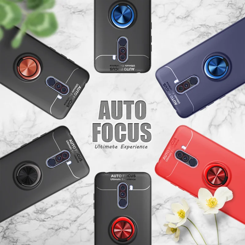Poco f1 Case for Xiaomi Pocophone F1 Cover Holder Bracket Xioami RedMi Note 4 6 4X 5 Pro 5A Prime 4A 6A S2 Funda |