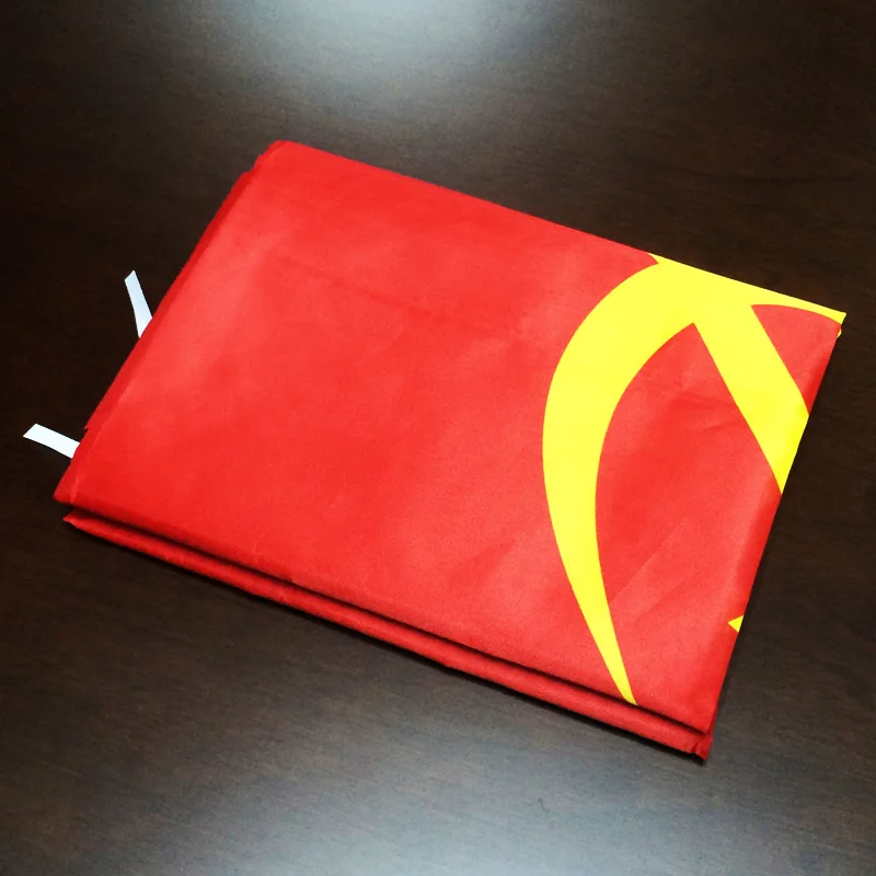Флаг СССР MOFAN, флаг СССР, молот и серп, Россия, Союз Советских соцар, с 2 латунными люверсами, 3X5 футов, флаг