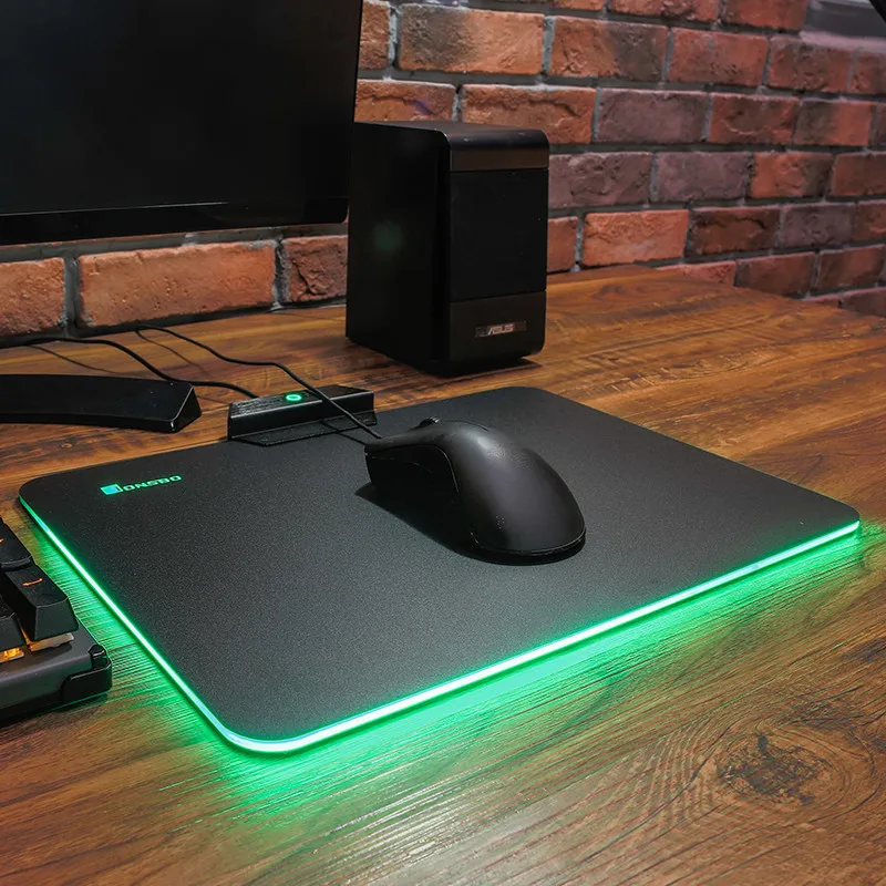 JONSBO MP 2/3 большой коврик для мыши геймер водяное охлаждение RGB светоизлучающий