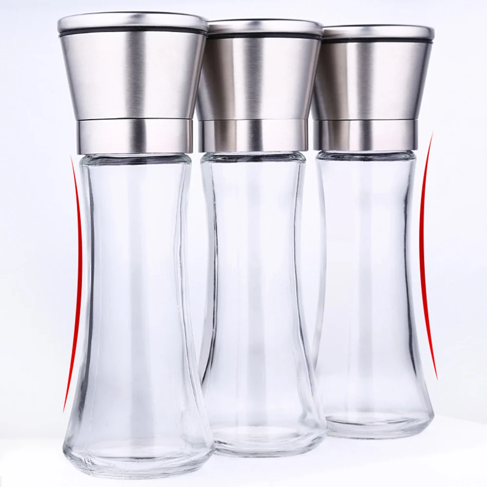 1 шт. Нержавеющая сталь руководство соль перец мельница Шлифовальные станки