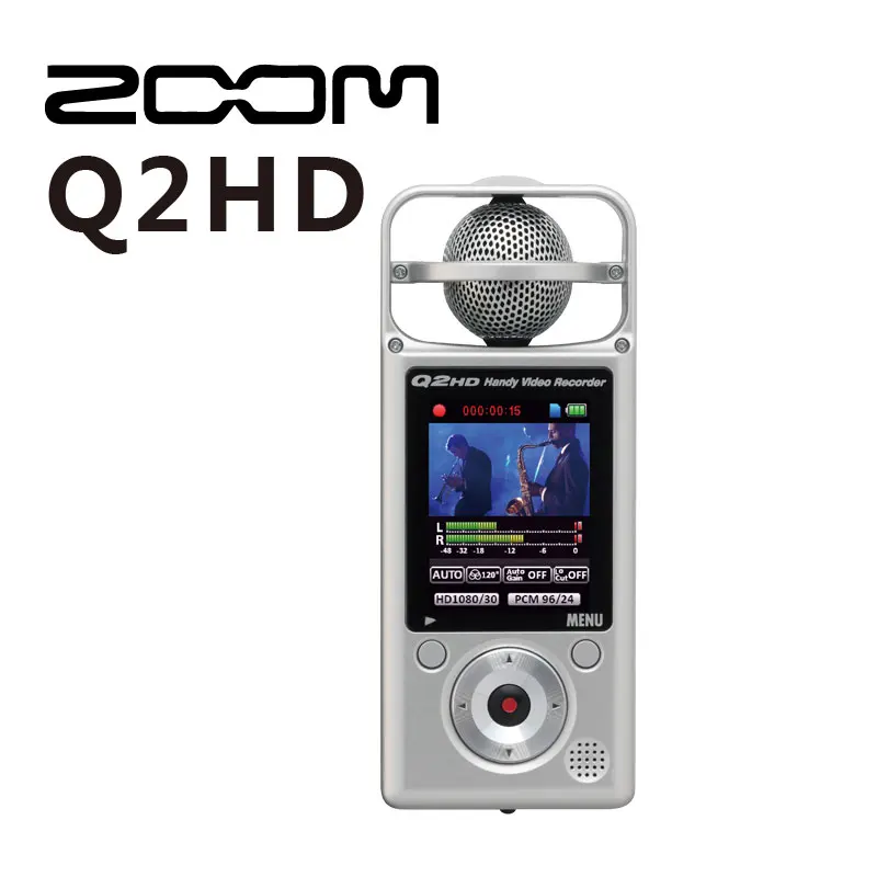 ZOOM Q2HD удобный видеорегистратор HD видео рекордер для записи в реальном времени