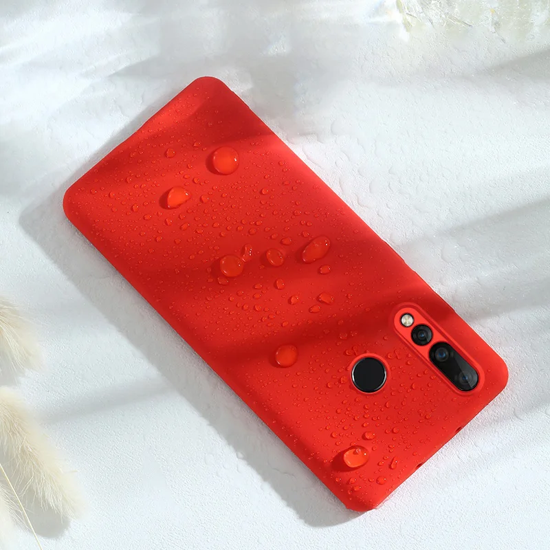 Чехол для huawei P Smart P Smart Plus Модный чехол s Liquid Silicone P Smart Z TPU Мягкий противоударный чехол Fundas