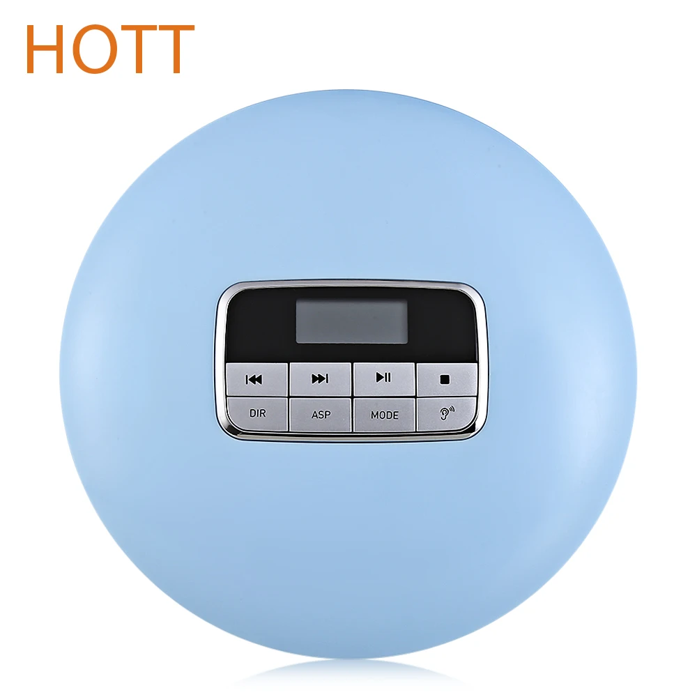 HOTT портативный cd плеер LED CD Walkman играть диск R/CD RW/MP3 звуковые эффекты включают