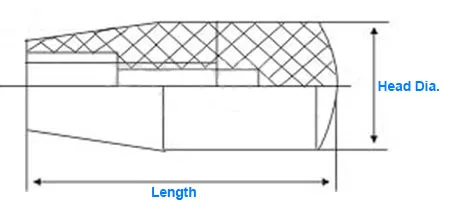 Красный диаметр резьбы M6/M8/M10/M12/M16. Большие размеры 35-40/50/60/75 мм Длина с длинным рукавом ручка из бакелита ручной Втулка Рычага