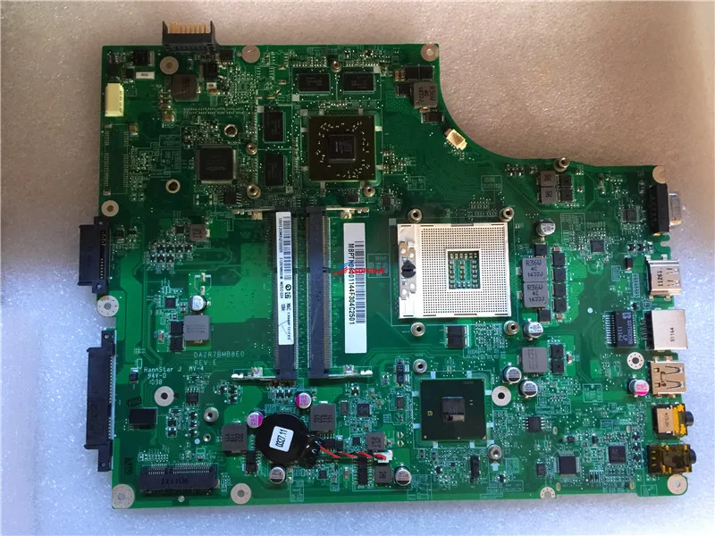 Материнская плата для ноутбука Acer aspire 5820 5820T MBRAF06002 DAZR7BMB8E0 HM55 DDR3 W/ HD 5650 GPU тест ОК