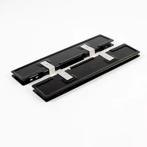 2 х алюминиевая прокладка радиатора разбрасыватель охладитель охлаждения для памяти DDR RAM