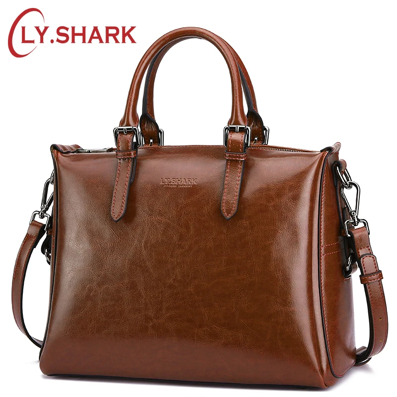 Сумка мессенджер LY. SHARK женская из натуральной кожи через плечо|woman bag brand famous|women