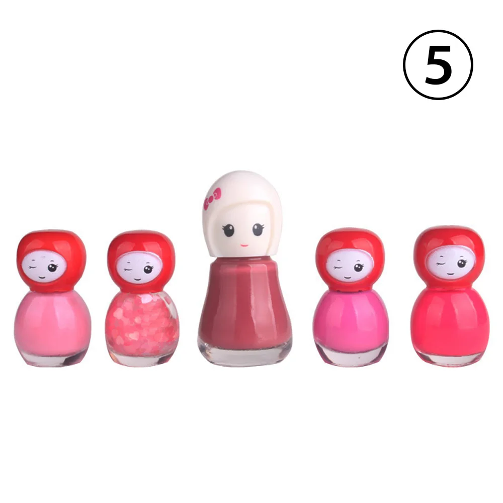 kids peel off 05 BK нетоксичный детский пилинг для ногтей набор 6 мл макияж ногтей эмаль куклы бутылка лак для ногтей на Рождество подарок на день рождения - Цвет: kids peel off 05