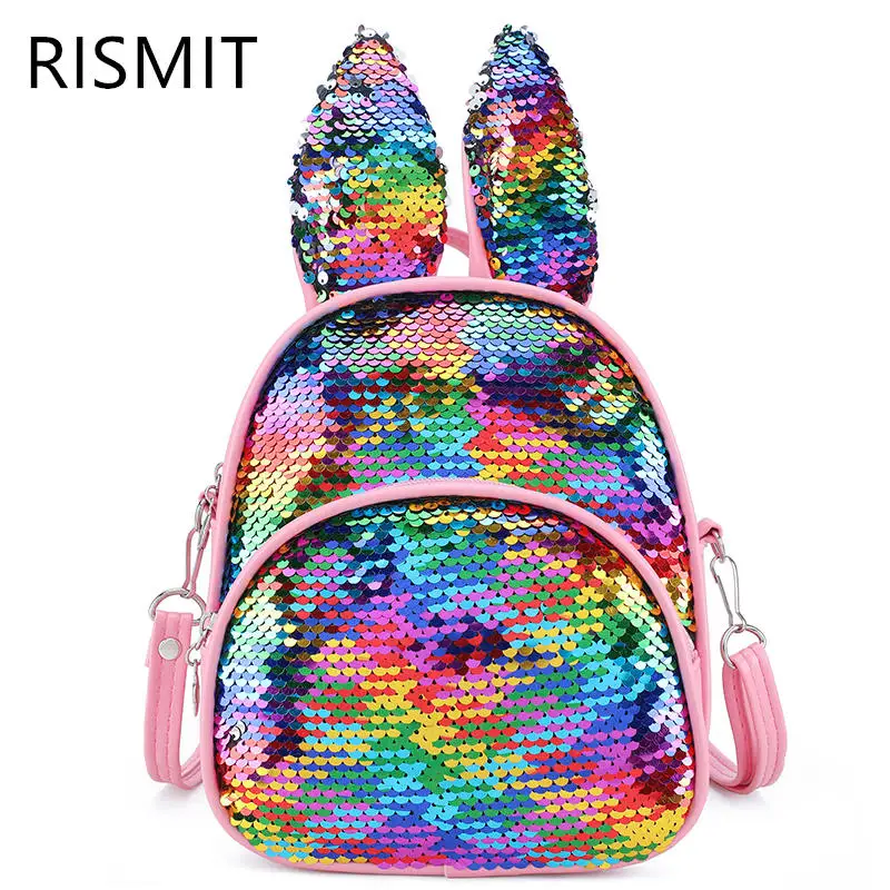 2019 натуральный кожаный рюкзак Rismit для девочек школьная сумка детские секс