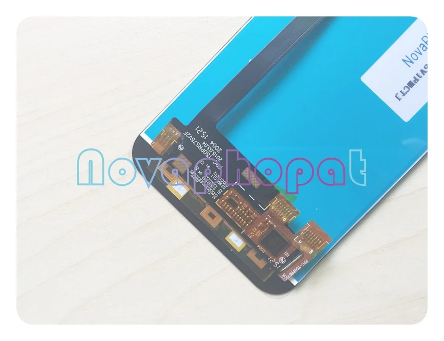 Novaphopat Черный сенсорный экран для ZTE Blade X7 D6 V6 Z7 T660 T663 ЖК дисплей с сенсорным экраном