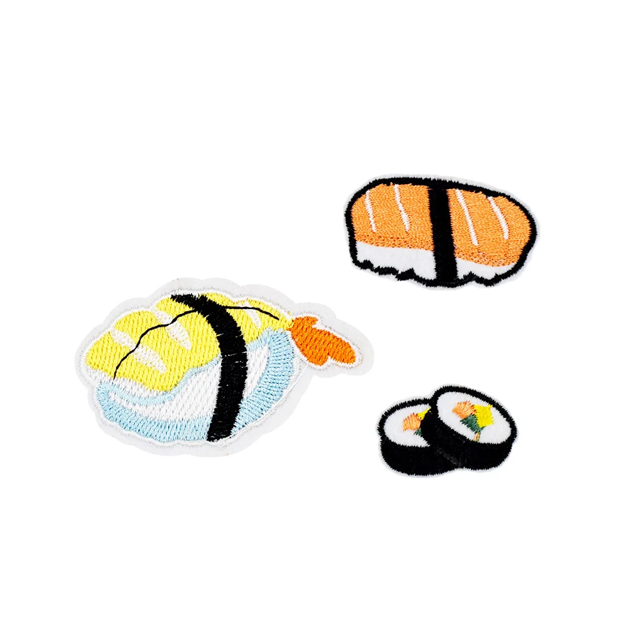 3 шт. нашивки для суши одежды железная вышитая нашивка с помощью утюга аксессуары