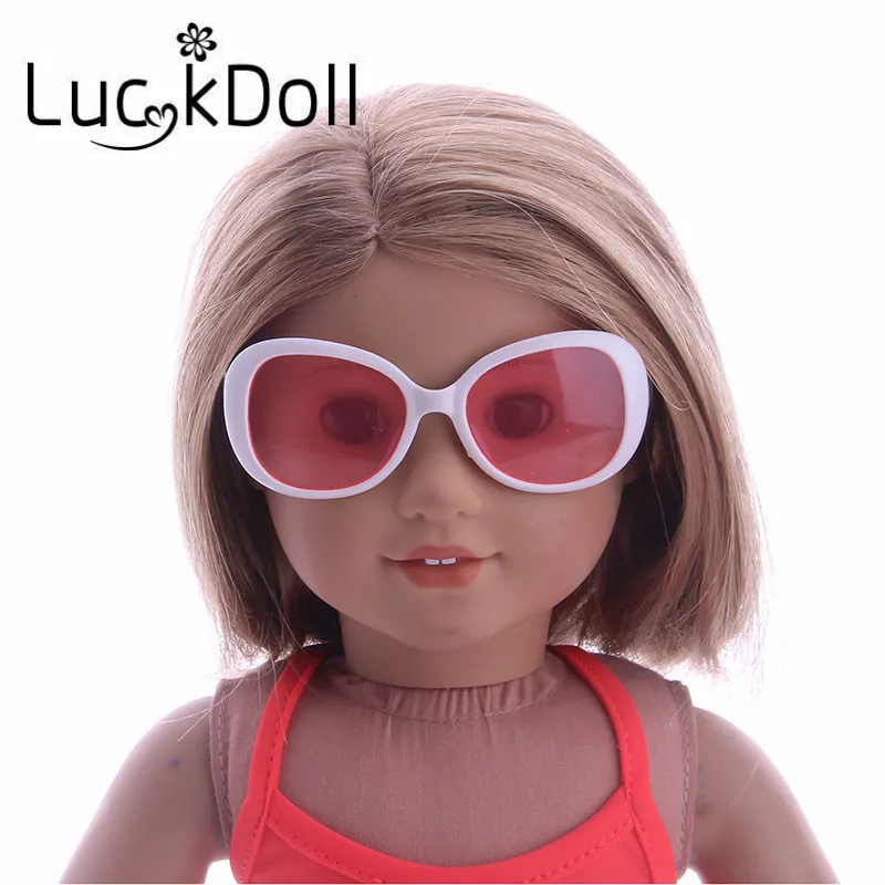 Модные солнцезащитные очки LUCKDOLL подходит для кукол 18 дюймов аксессуары игрушки