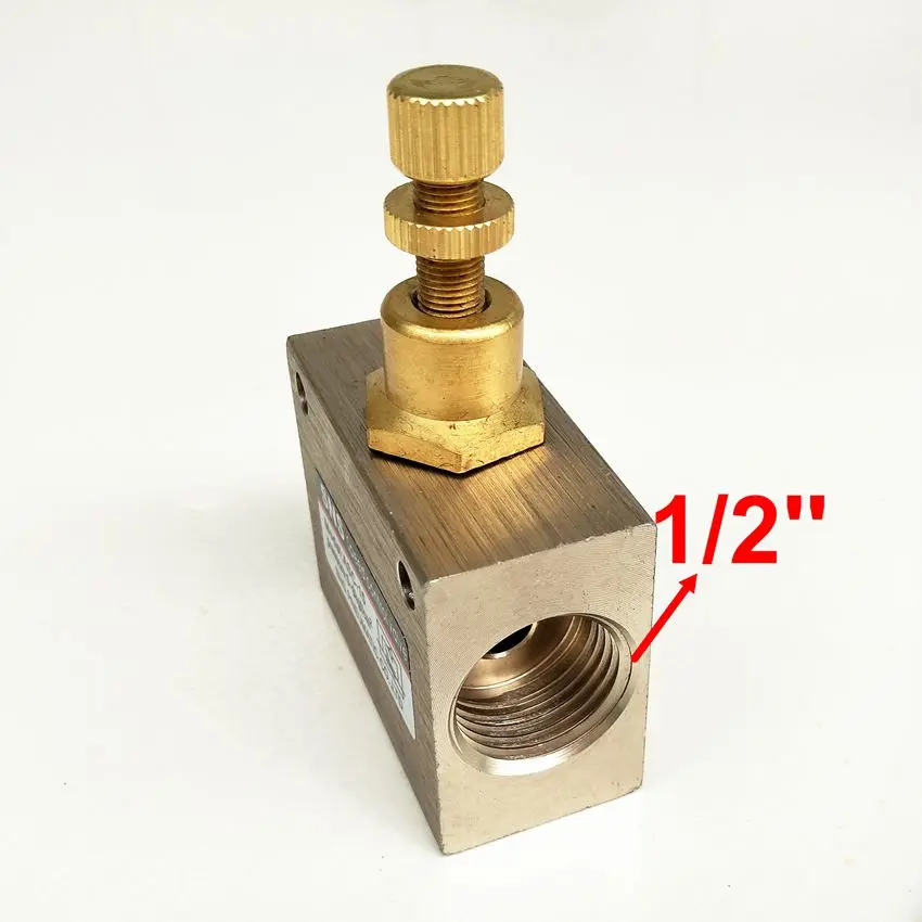 Пневматический Соленоидный клапан с регулировкой скорости ASC-15 1/2 дюйма |