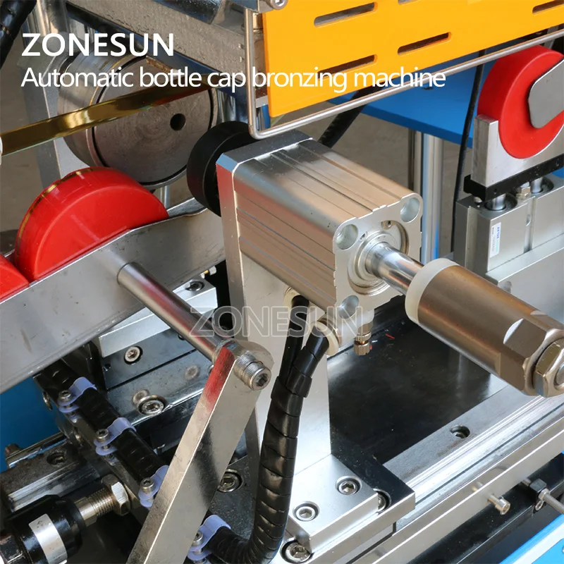ZONESUN ZY 819R2 заказной автоматический колпачок книга логотип кожа горячая фольга