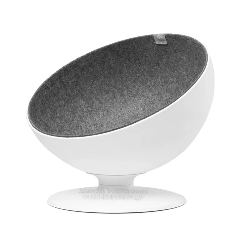 White Xiaomi Mijia вращающаяся Интерактивная кошка босс кошка гнездо волоконная подкладка простое и красивое удобное гнездо для кошки босс - Цвет: White
