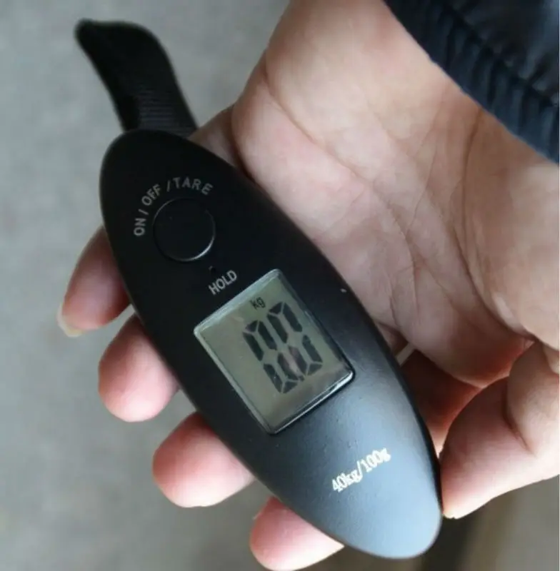 Цифровые портативные мини-весы с ремнем 40 кг 100 г | Инструменты