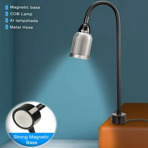 Мощное магнитное основание COB фитиль лампа алюминиевый абажур светодиодный свет для iPhone iPad Samsung мобильный телефон Инструменты для ремонта Инструменты