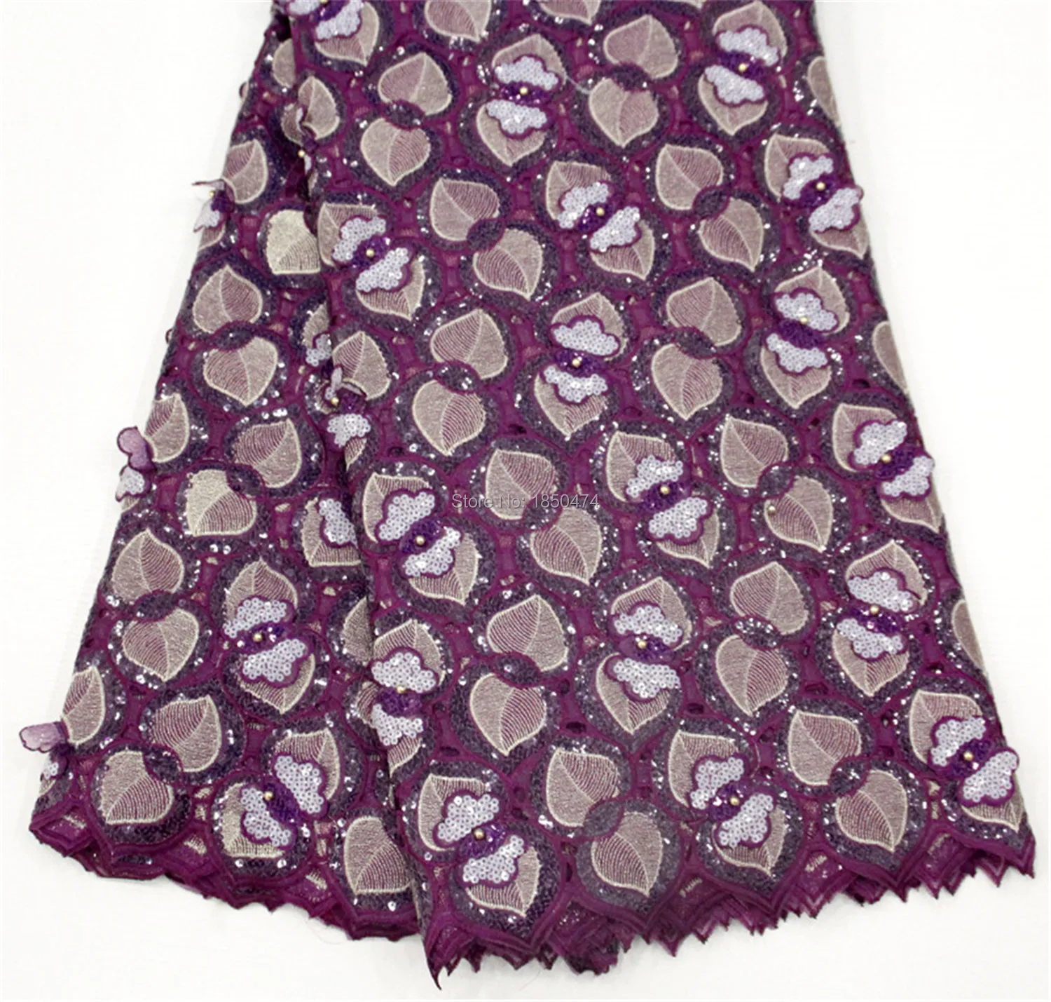 Благородный Тяжелый Красный вырез с отверстиями из бисера ручной работы органза