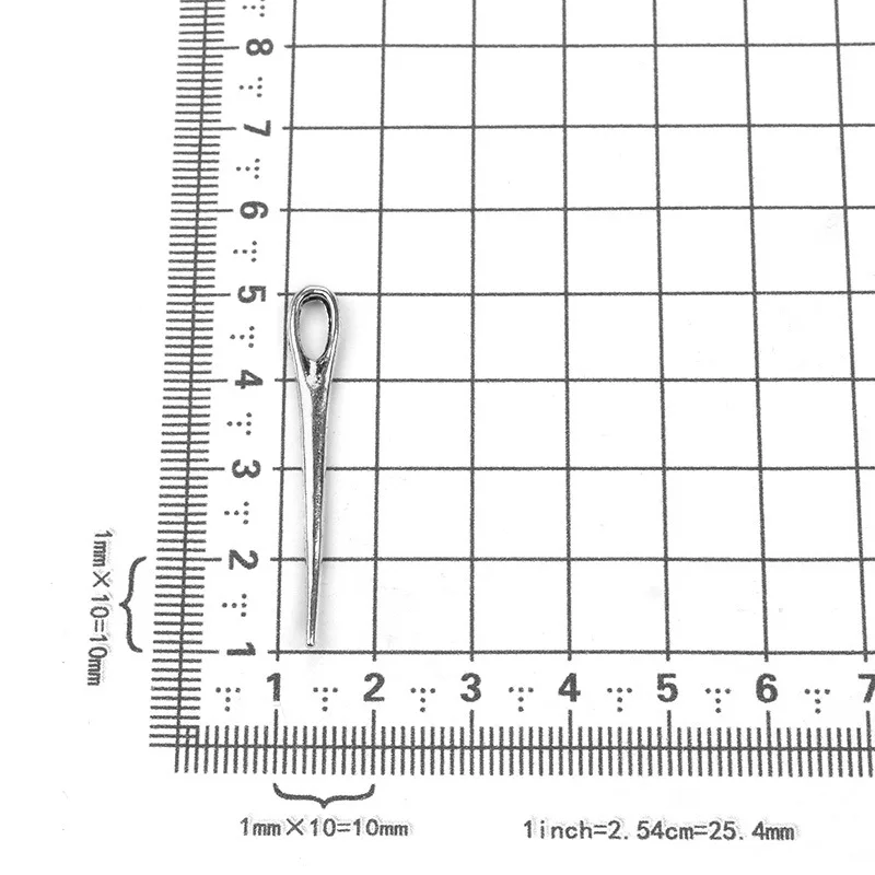 Оптовая продажа 30 сплав металлическая швейная игла подвески антикварные
