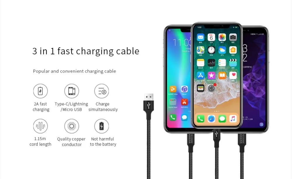 Nillkin 3 в 1 10 Вт Быстрое беспроводное зарядное устройство для IPhone X чехол из