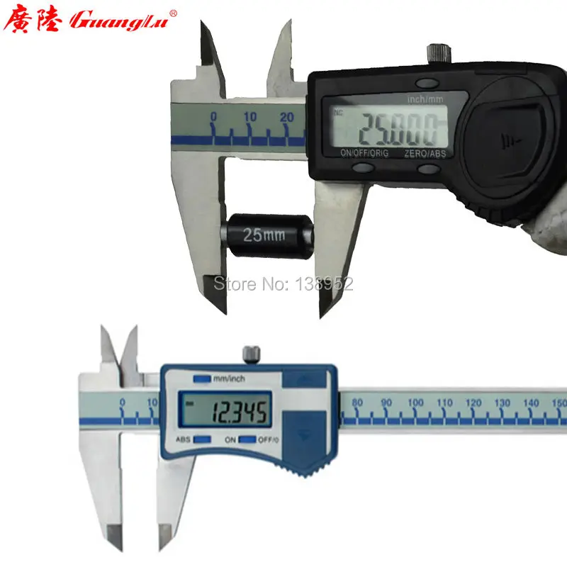 Цифровой штангенциркуль Guanglu 0 005 мм Электронный микрометр 150 мм|electronic vernier