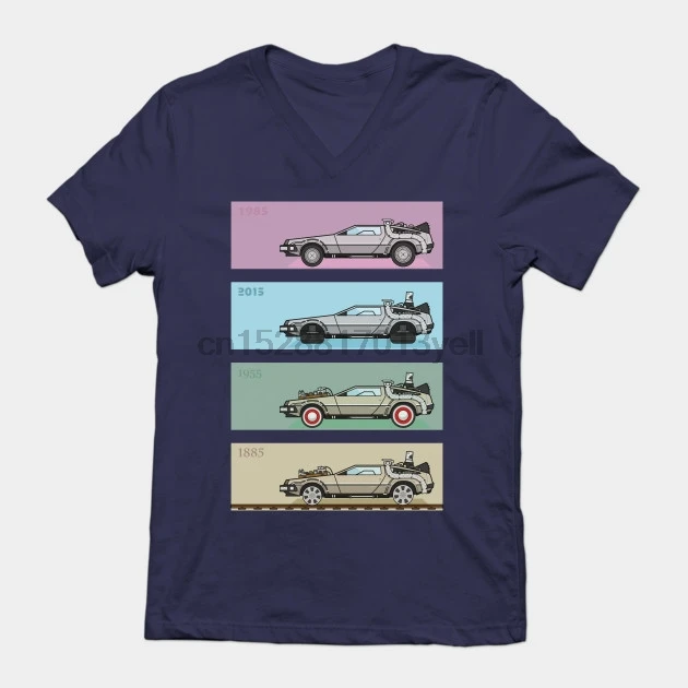 Футболка с принтом круглый вырез короткий рукав Повседневная футболка Назад в