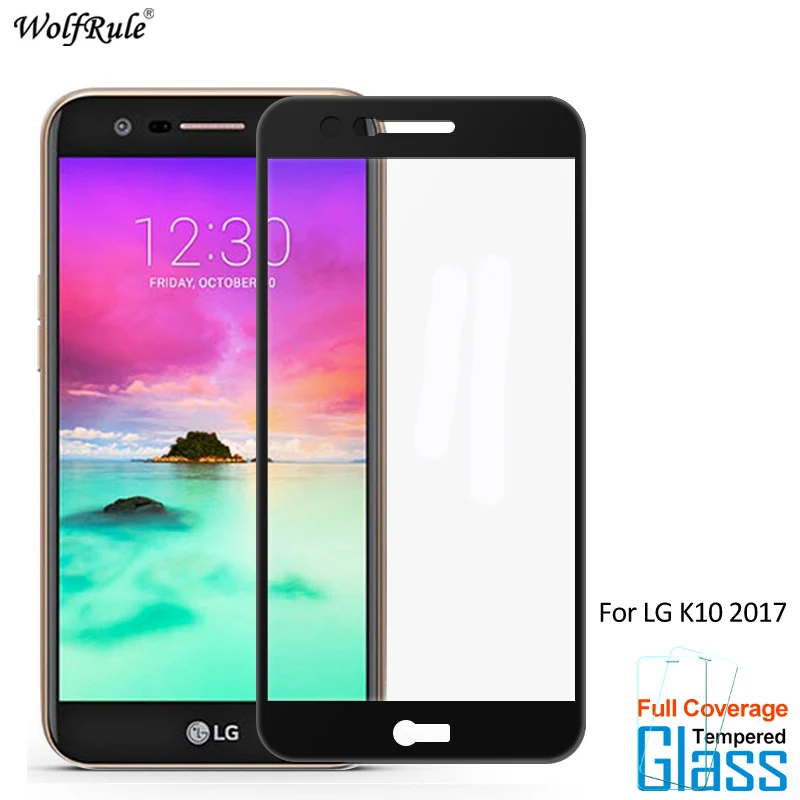 

For Glass LG K10 2017 Screen Protector Tempered Glass For LG K10 2017 Glass Full Protective Phone Film For LG LV5 M250N X400