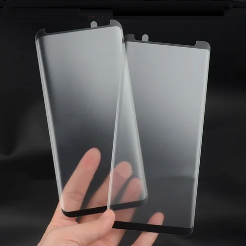3D Матовый чехол из закаленного стекла для Samsung Galaxy S9 Plus S8Plus Note8 стекло без