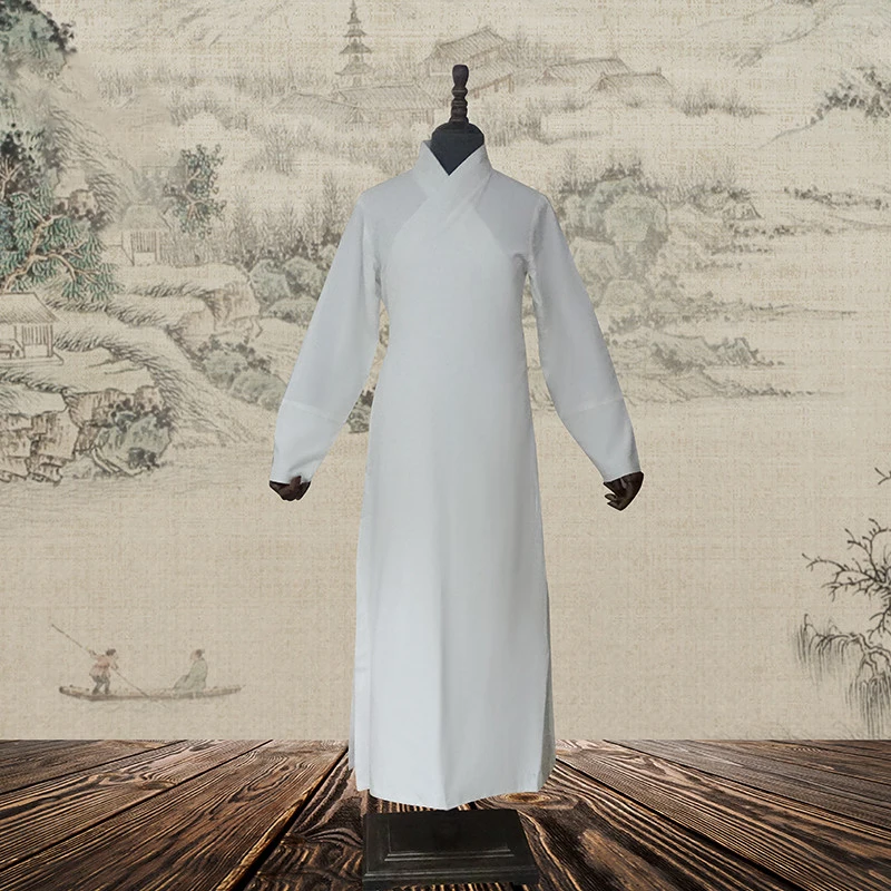 Фото Мужской hanfu старинный китайский костюм традиционный мужской длинный халат Мужской hanfu старинный китайский костюм традиционный мужской длинный халат