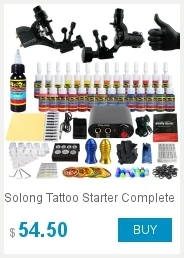 Solong Tattoo lcd цифровой источник питания для татуажа зажим шнура ножной педаль принадлежности для татуажа P168