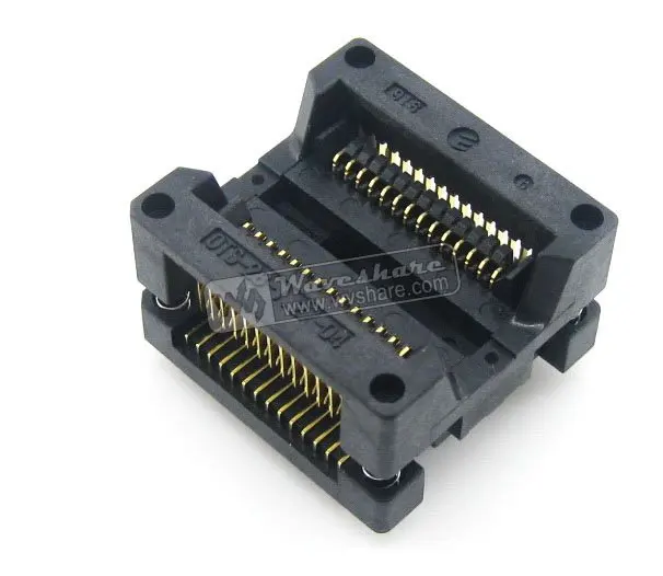 SOP28 SO28 SOIC28 OTS 28 1.27 04 Enplas IC тестовый и сгорающий адаптер программиста 7 5 мм ширина 1 27