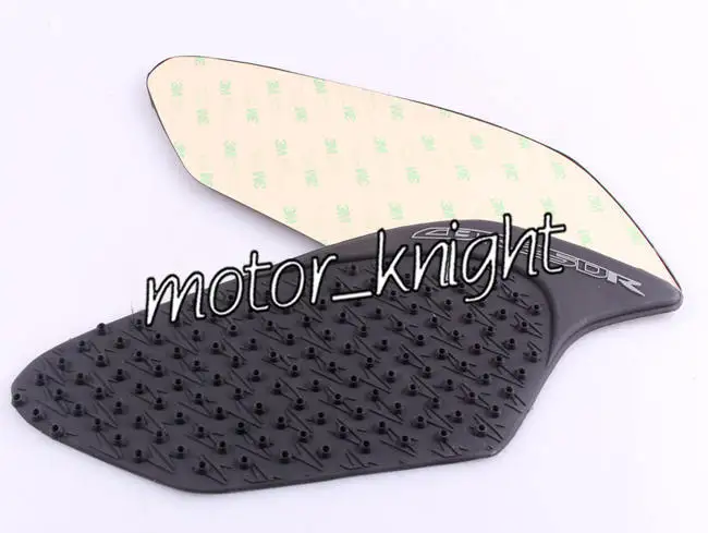 Бак тяги Сторона Pad газа топлива колено Ручка Наклейка черный для Honda CBR250R 2010 2011 2012