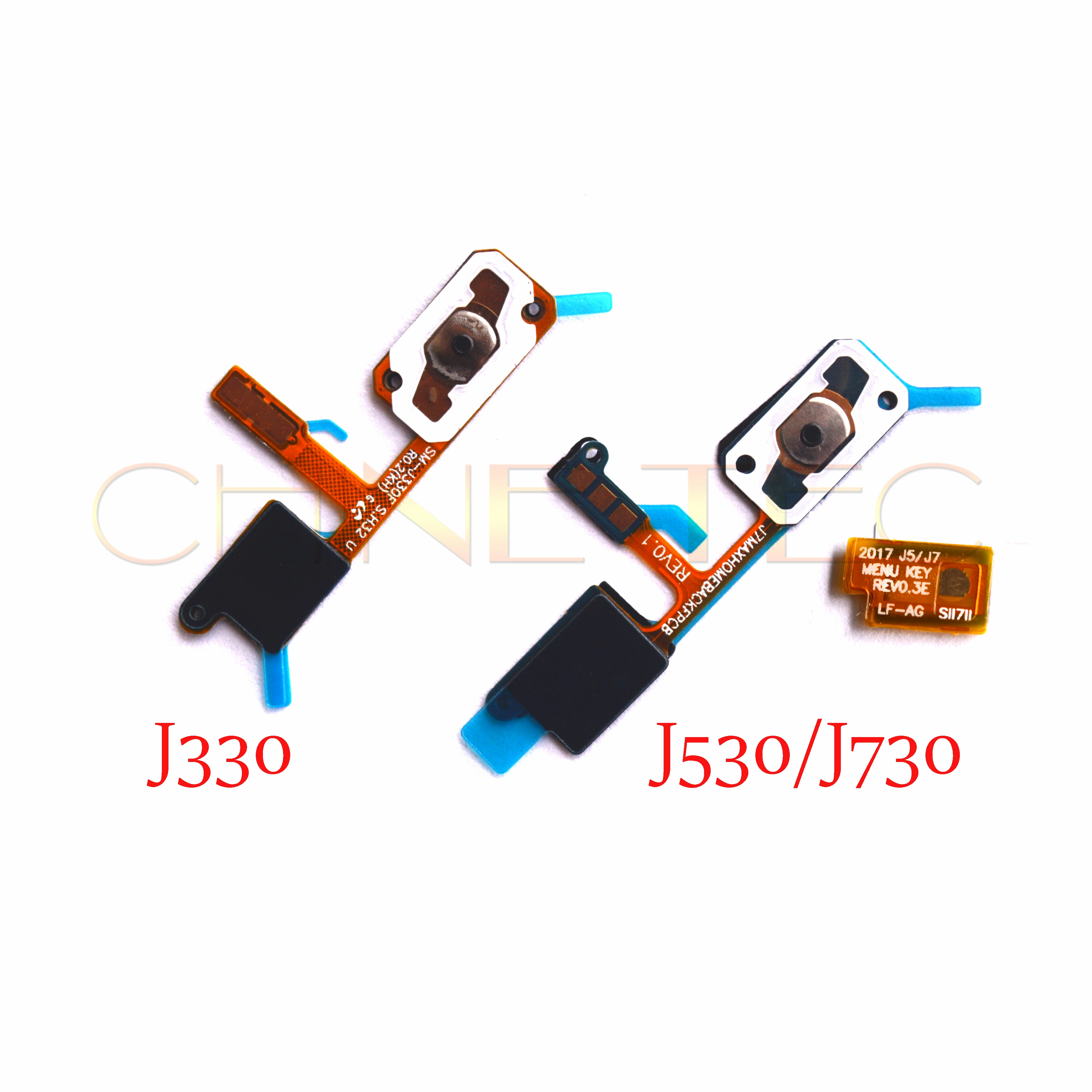 10 шт. кнопки домой Кнопка возврата свет сенсор меню Keyborad Flex для Samsung Galaxy J3 J5 J7 pro 2017/