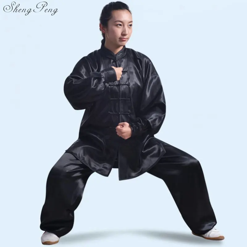 Традиционная одежда tai chi wushu традиционная китайская кунг фу для женщин форма taiji