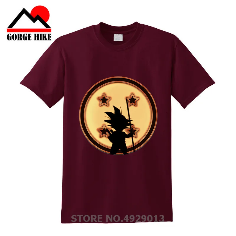 Забавная детская футболка с рисунком Гоку манги драконий жемчуг z Super Saiyan Son Goku