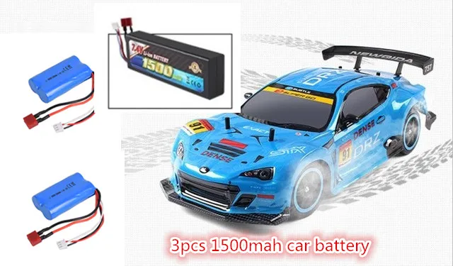 blue 3 battery Добавить 3 батареи 2,4 г 4WD 46 см Большой размер большой пульт дистанционного управления Rc гоночный Дрифт RC автомобиль 50 км/ч RC Автомобиль Дистанционное управление автомобиль ребенок подарок игрушка - Цвет: blue 3 battery