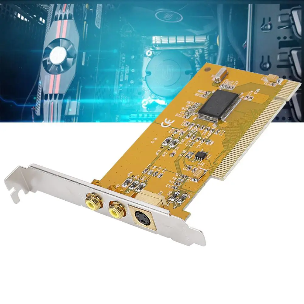 Карта захвата Данных AV PCI 1394 878A карта сбора данных для видеонаблюдения HD