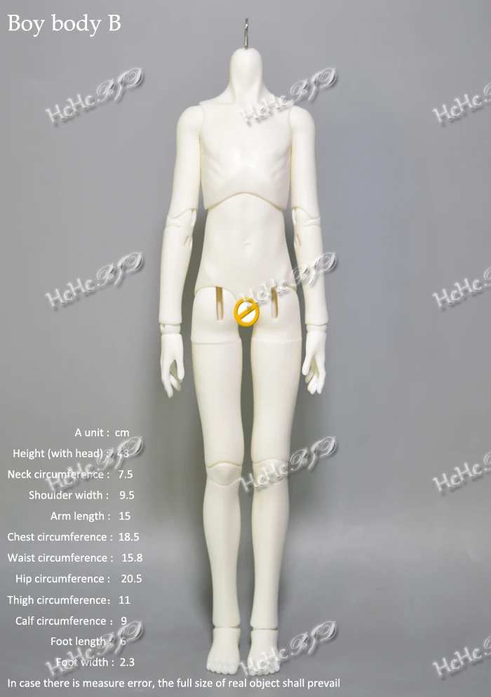 BJD 1/4 боди для мальчиков и девочек msd body of you choise
