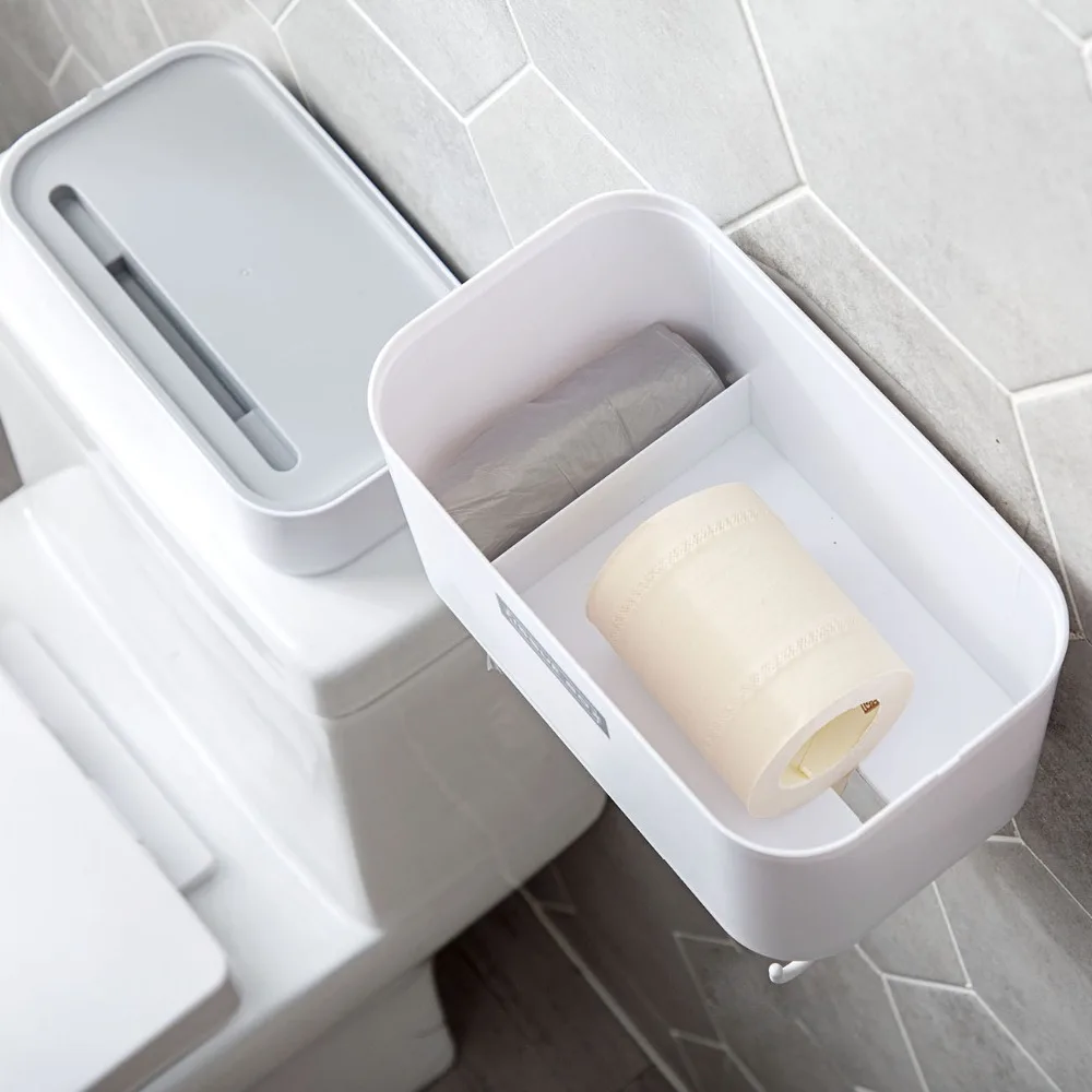 Настенный двухслойный тканевый держатель для салфеток с 4 Вешалками Для