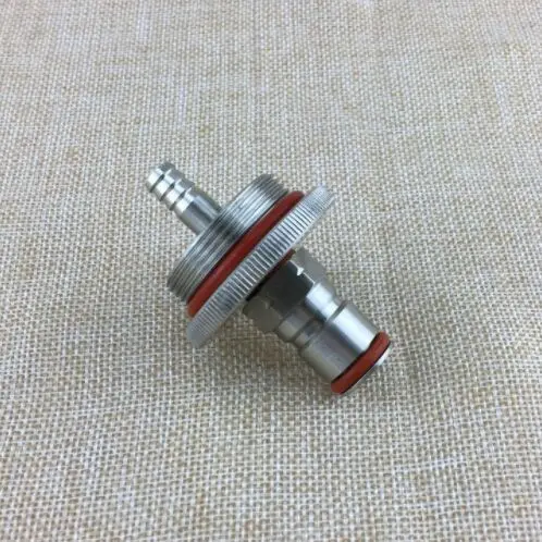 Колпачок для карбонации пива шариковый затвор с зазубриной 5/16 дюйма быстрого